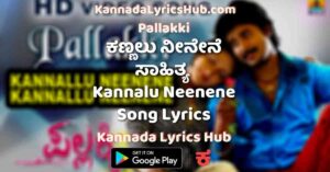 Kannalu Neenene Song Lyrics pallakki